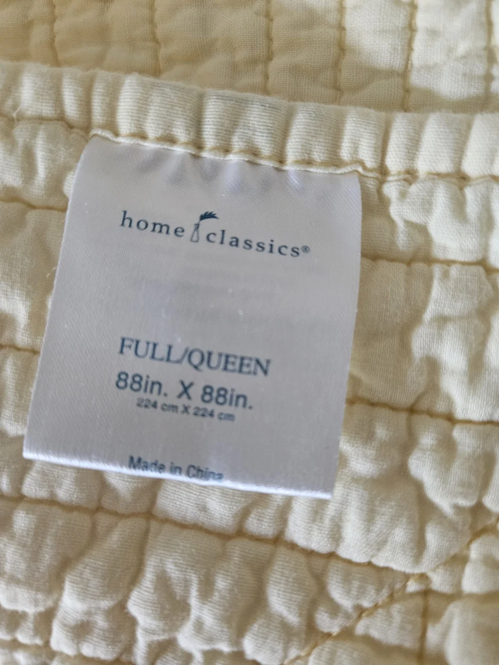 Classic pale yellow